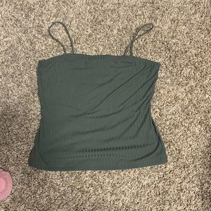 Olive green Rue21 Crop Top